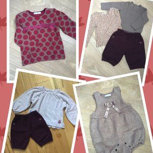 Japanese boutique brand 18-24m 6-piece set
